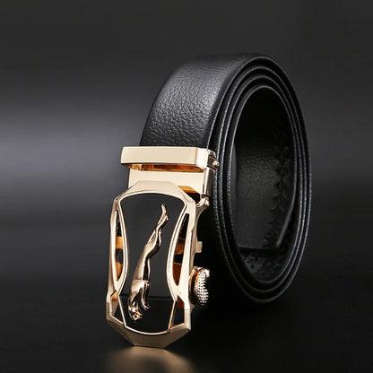 Men's Genuine Leather Automatic Belt