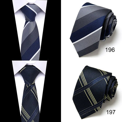 Dark Blue 8cm Fashion Tie Wedding Luxury Gift