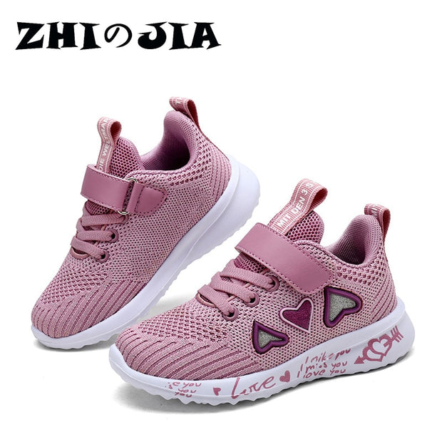 Autumn 2023 Pink Kids' Sneakers 26-37
