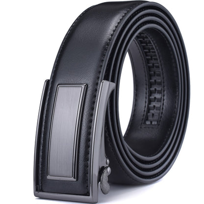 Ratchet Leather Dress Belt - Classic Style