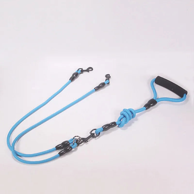 Adjustable Dual Dog Leash - Walk 2, 3, or 4 Dogs