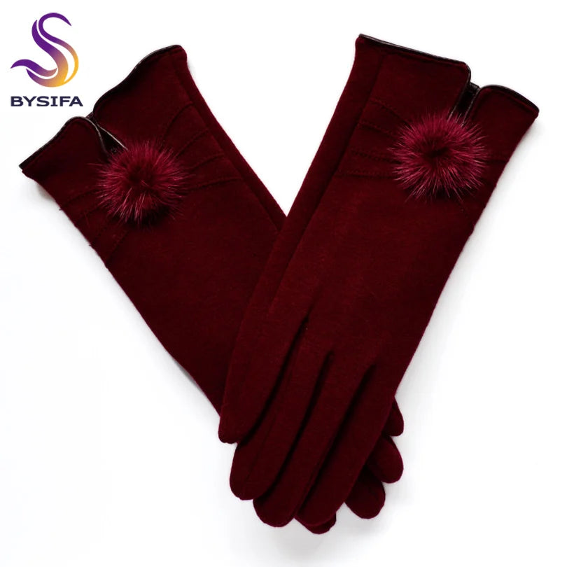 Women's Winter Touchscreen Windproof Gloves -  Cold-Resistant Cycling & Sports Gear