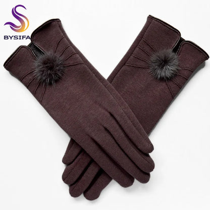 Women's Winter Touchscreen Windproof Gloves -  Cold-Resistant Cycling & Sports Gear