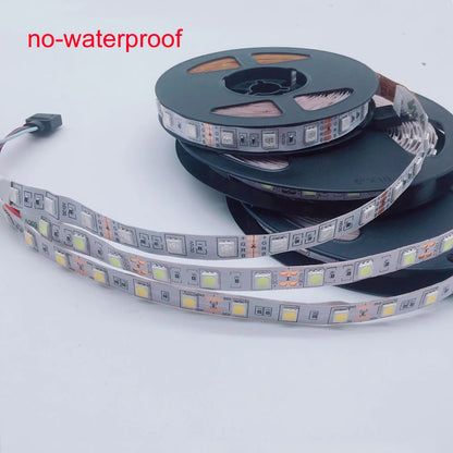 Bande lumineuse LED SMD 5050 de 5 m pour décoration intérieure/extérieure