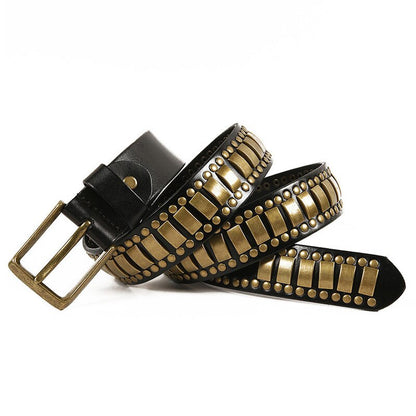 Studded Punk Rock Belts - Unisex Style