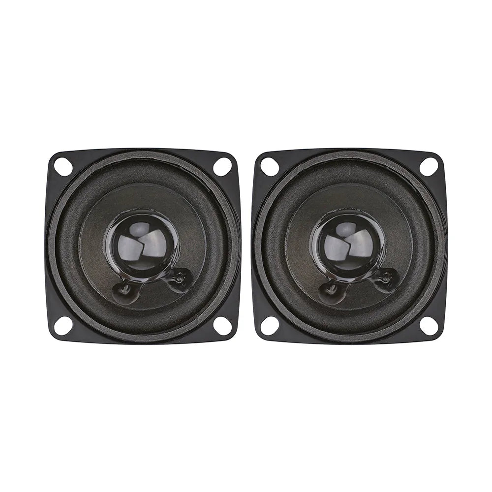 2Pcs 2Inch Mini Audio Portable Speakers - Full Range Sound Speaker 4 8 Ohm