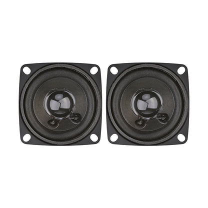 2Pcs 2Inch Mini Audio Portable Speakers - Full Range Sound Speaker 4 8 Ohm