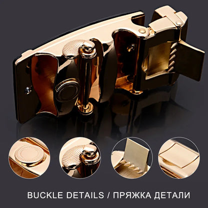 Luxury Men's Leather Belt Collection