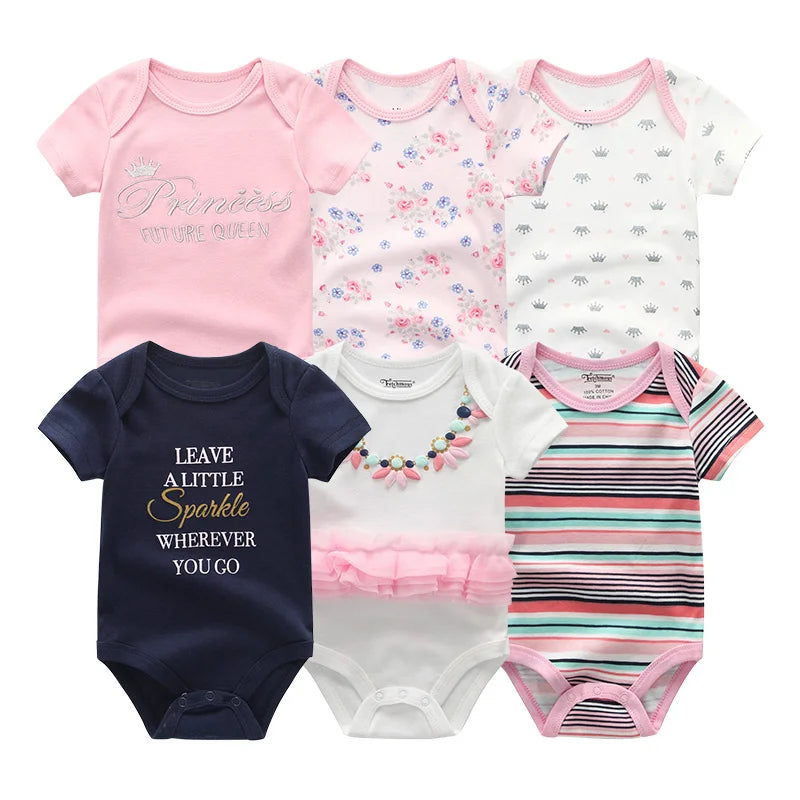 Frühlings-Herbst-Baby-Bodys aus 100 % Baumwolle, langärmlig