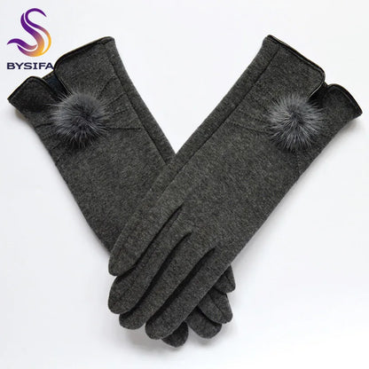 Women's Winter Touchscreen Windproof Gloves -  Cold-Resistant Cycling & Sports Gear
