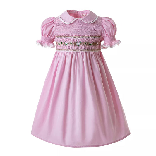Handgefertigtes rosa Prinzessin-Geburtstagskleid