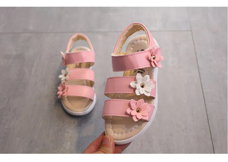 Floral Princess Beach Sandals