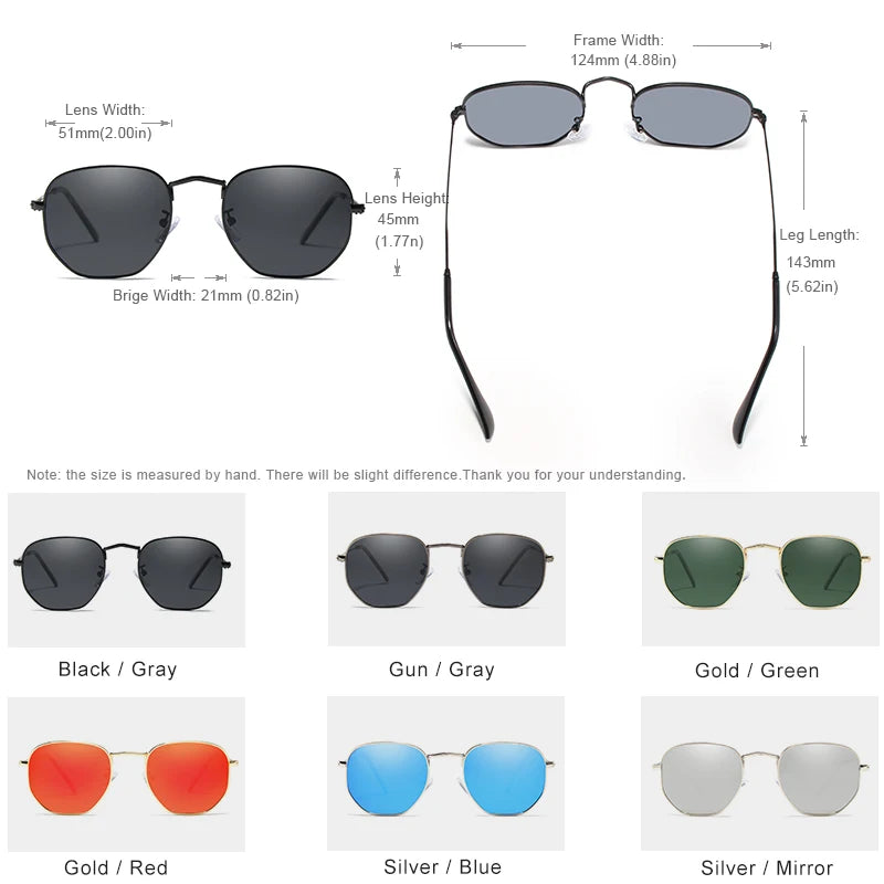 Polarisierte Brillen, Unisex-Sonnenbrille mit UV400-Schutz