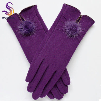 Women's Winter Touchscreen Windproof Gloves -  Cold-Resistant Cycling & Sports Gear