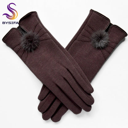 Women's Winter Touchscreen Windproof Gloves -  Cold-Resistant Cycling & Sports Gear