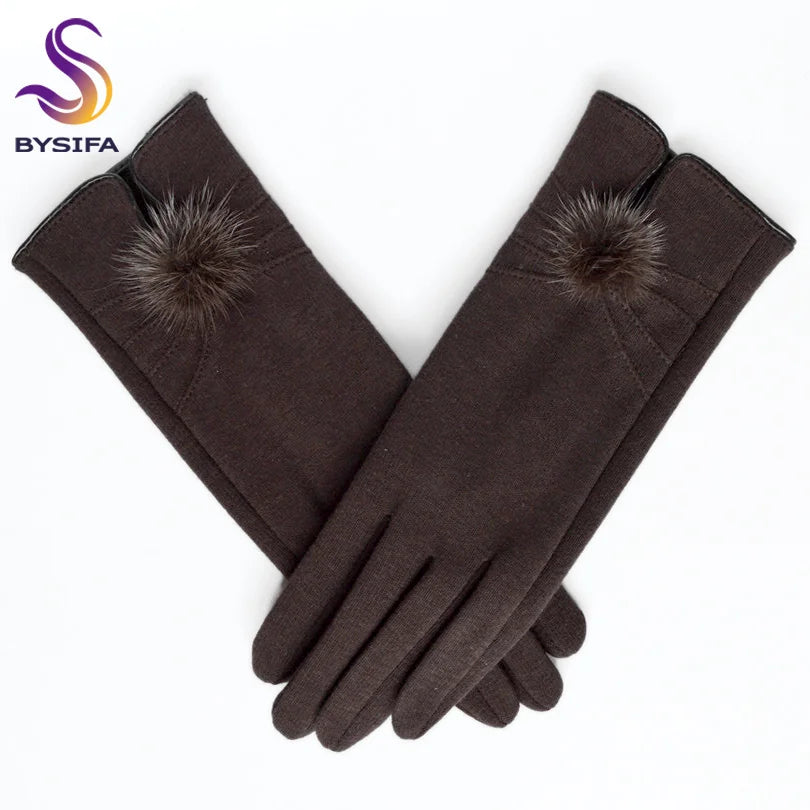 Women's Winter Touchscreen Windproof Gloves -  Cold-Resistant Cycling & Sports Gear