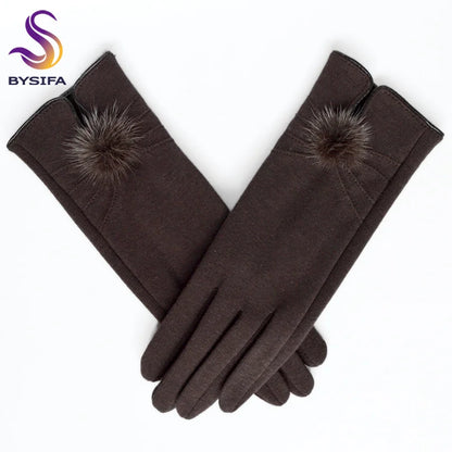 Women's Winter Touchscreen Windproof Gloves -  Cold-Resistant Cycling & Sports Gear