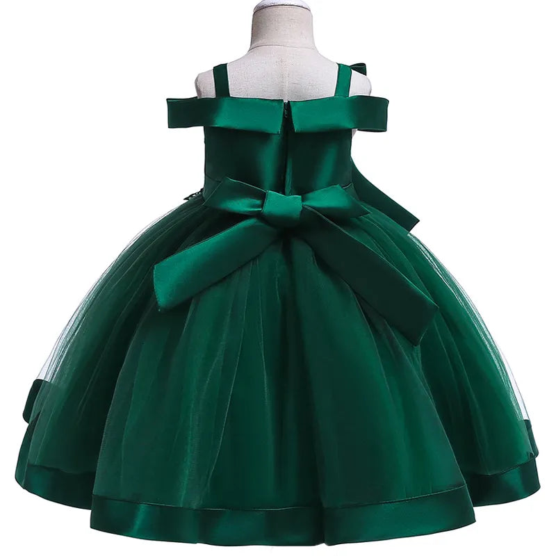 3-10 Years Kids Christmas Party Dresses For Girls