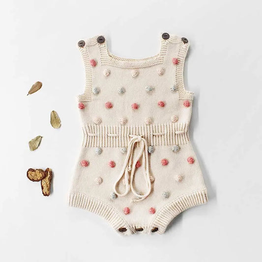 Vêtements tricotés pour bébé Barboteuses pour nouveau-né