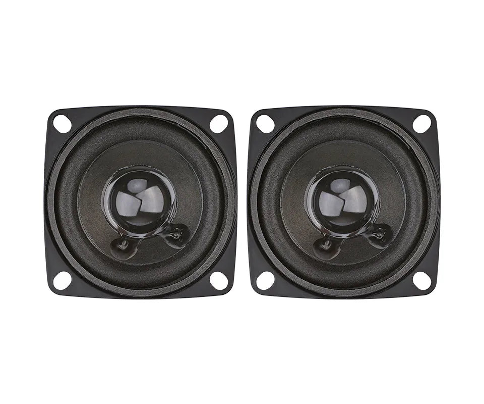 2Pcs 2Inch Mini Audio Portable Speakers - Full Range Sound Speaker 4 8 Ohm