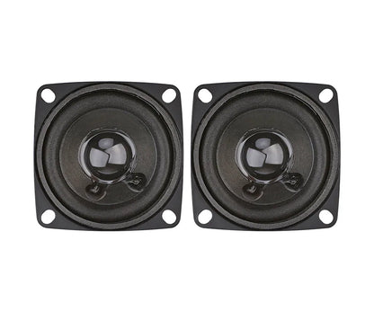 2Pcs 2Inch Mini Audio Portable Speakers - Full Range Sound Speaker 4 8 Ohm