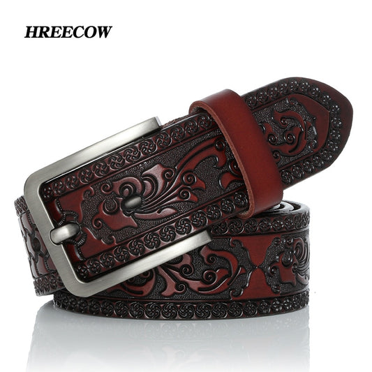 Designer Cow Leather Belt - Classic Style