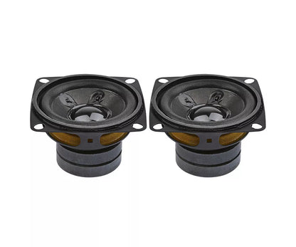 2Pcs 2Inch Mini Audio Portable Speakers - Full Range Sound Speaker 4 8 Ohm