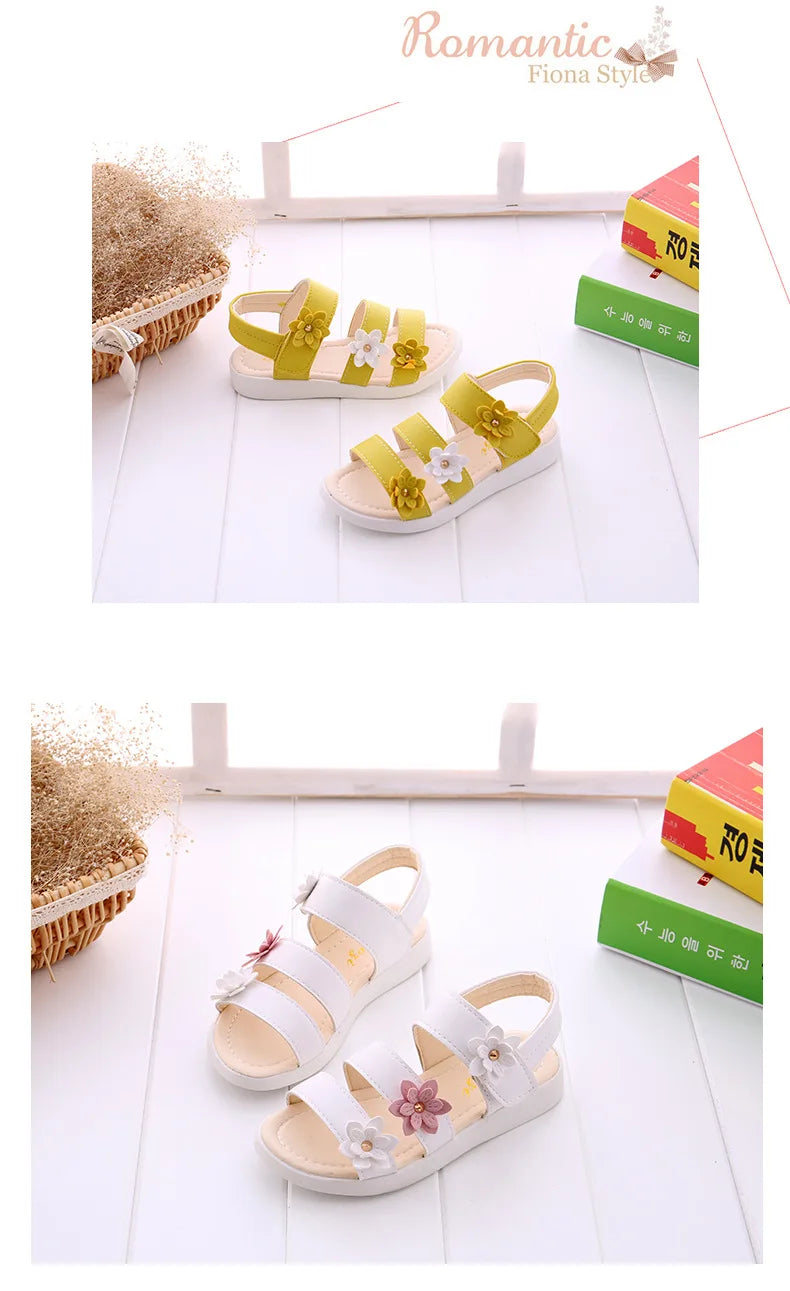 Floral Princess Beach Sandals