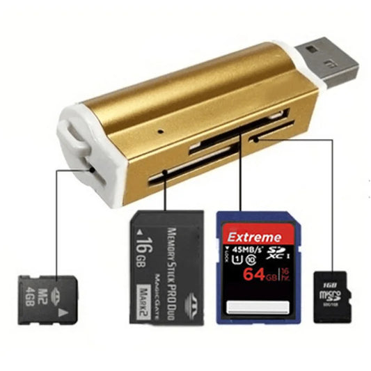 Lecteur de carte mémoire USB 2.0 multifonction