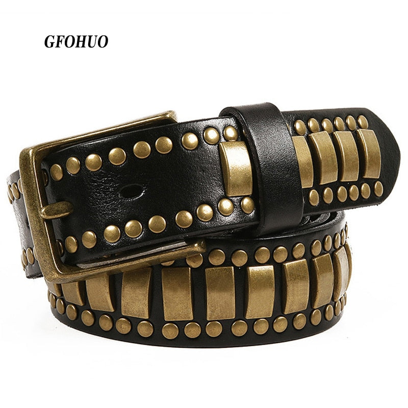 Studded Punk Rock Belts - Unisex Style