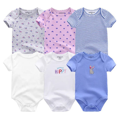 Frühlings-Herbst-Baby-Bodys aus 100 % Baumwolle, langärmlig