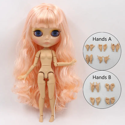 1/6 BJD Tan Skin Jointed Doll 30cm