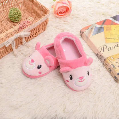 Cozy Cartoon Kids Slippers  1-6 Years