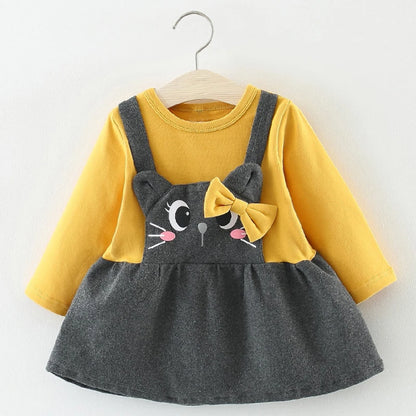 Robe à manches longues Melario pour bébé fille