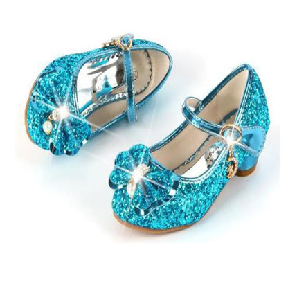 Princess Butterfly Leather Shoes Kids girls