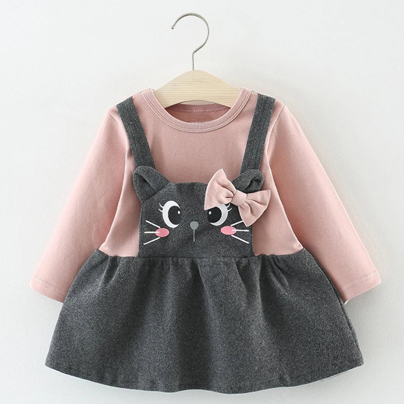 Robe à manches longues Melario pour bébé fille