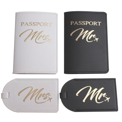 Chic Passport Cover & Luggage Tag Set