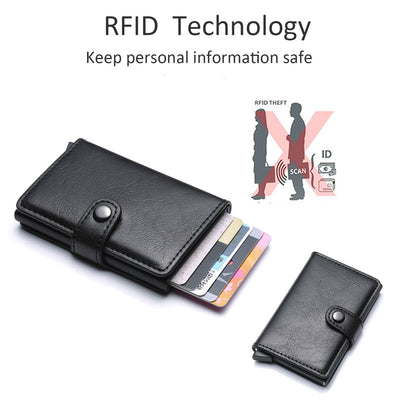 RFID-Kartenetui für Herren aus Kohlefaser