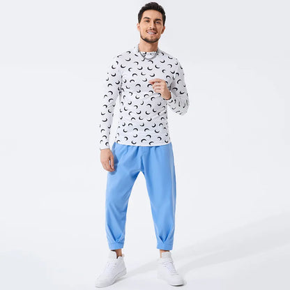 Men's Drawstring Harem Trousers