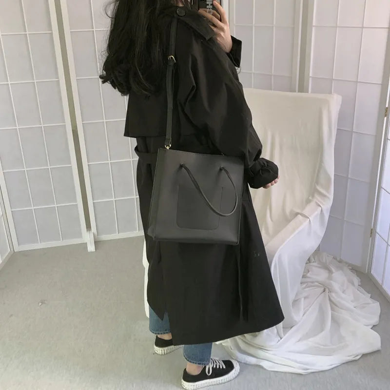 Double-breasted Chic Women Trench Coat