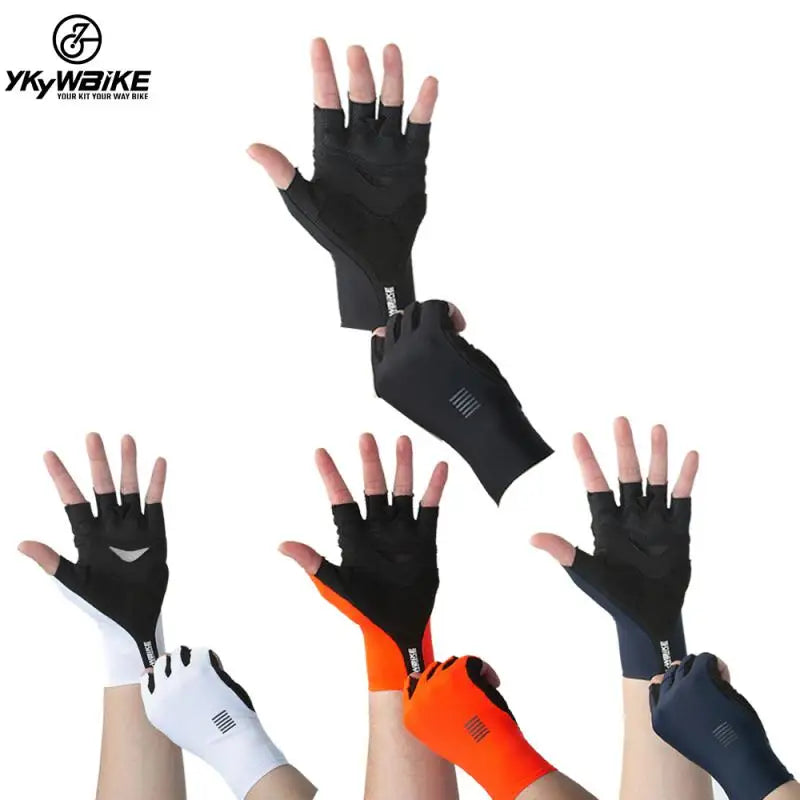 breathable gloves, breathable work gloves, half finger gloves, women's gloves, silk gloves, open finger gloves, half gloves