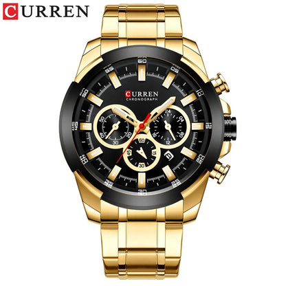 Luxury CURREN Quartz Men's Watch