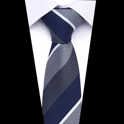 Dark Blue 8cm Fashion Tie Wedding Luxury Gift