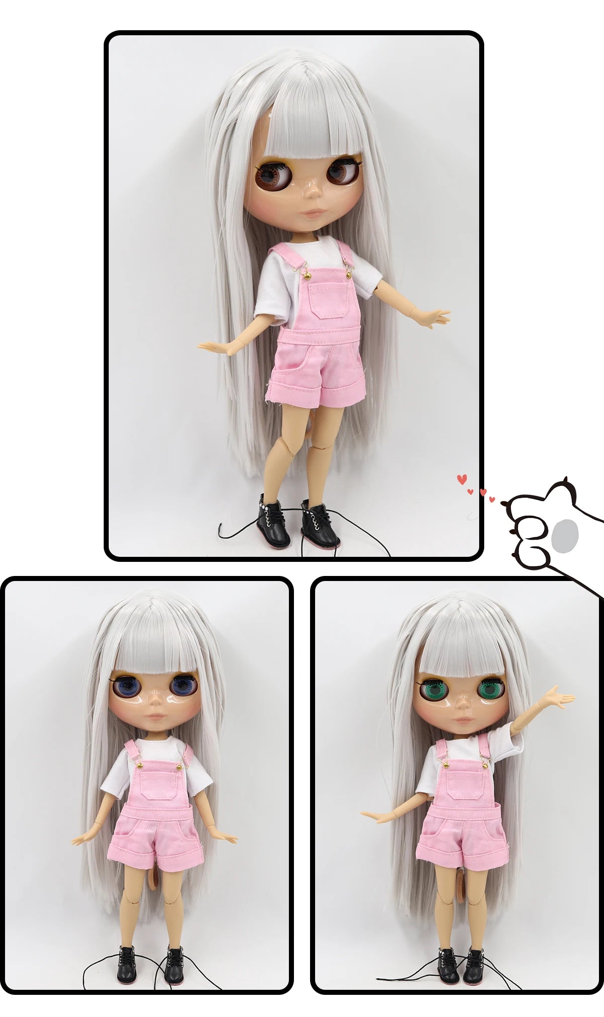 1/6 BJD Doll 30cm Jointed Body