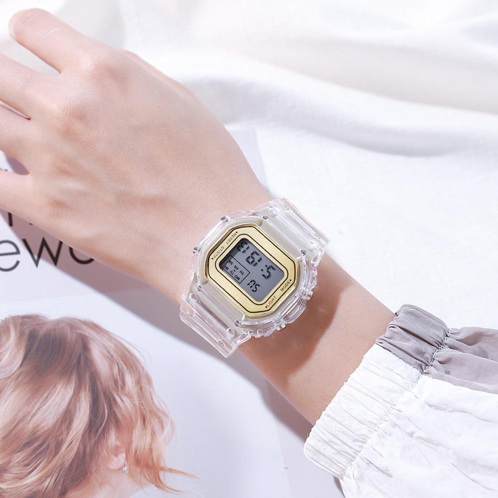 Gold Digital Sport Watch for Men & Women