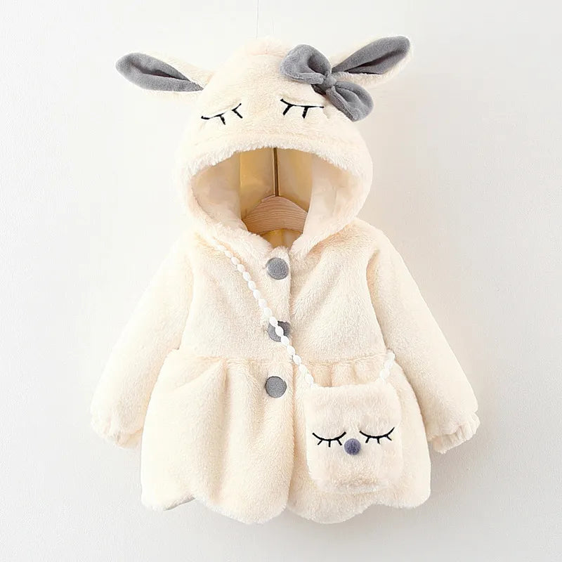 Baby Girl Clothes Cute Rabbit Ears Plush