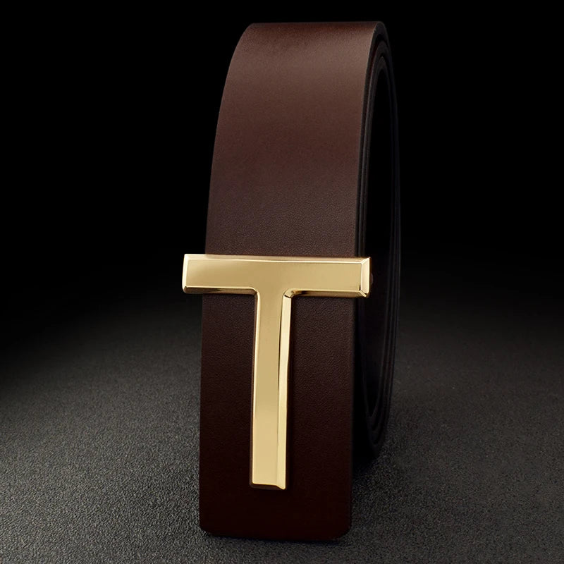 Luxury Designer Leather Belt