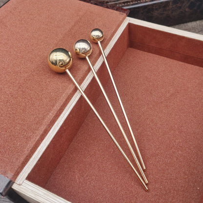 Pearl Hairpins & Barrette Set