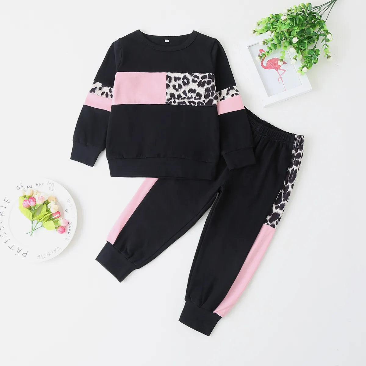 Children's Round Neck Long Sleeve Top