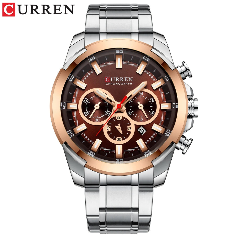 Luxury CURREN Quartz Men's Watch